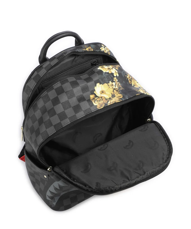 Sprayground Gold Floral Remix Sac à dos black