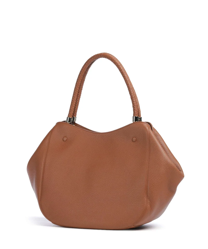 Aigner Carré Soft L Cabas cognac brown