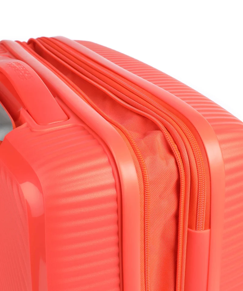 American Tourister Soundbox Valise 4 roues neon orange