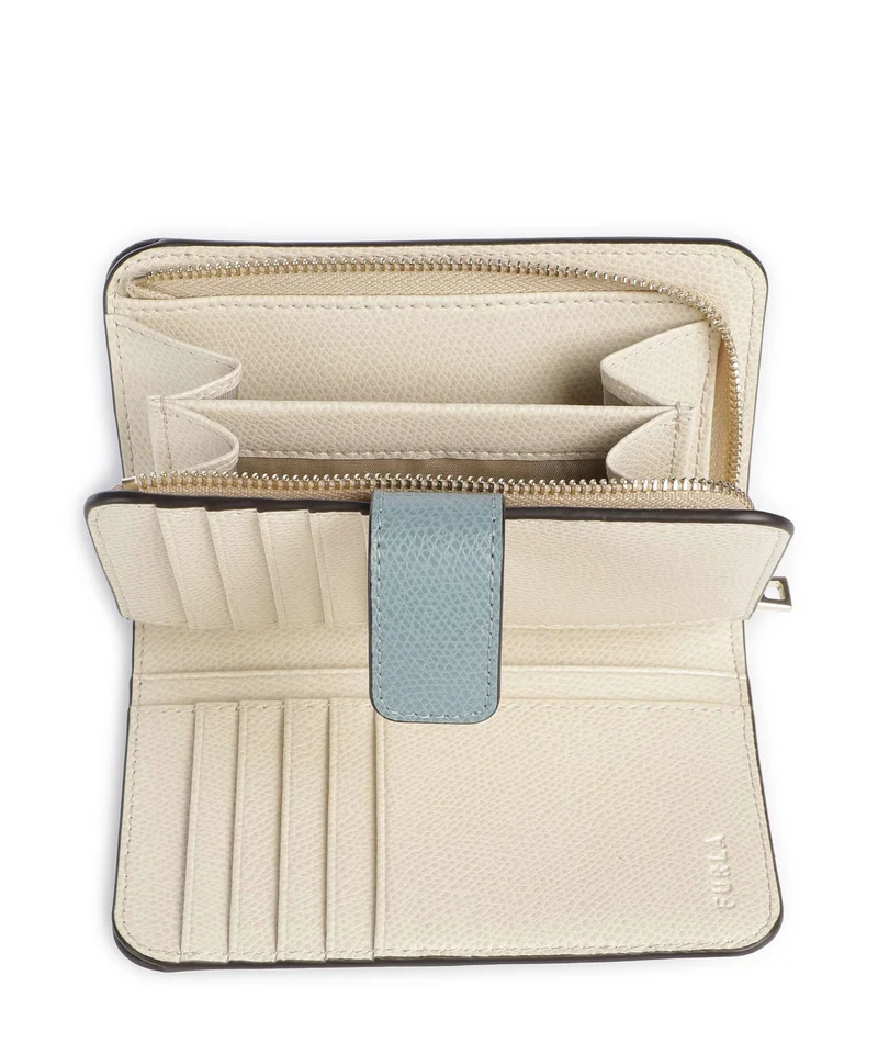 Furla Camelia M Portefeuille cloud blue/butter