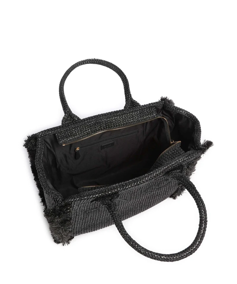 Pinko Beach Sac à main nero/antique gold