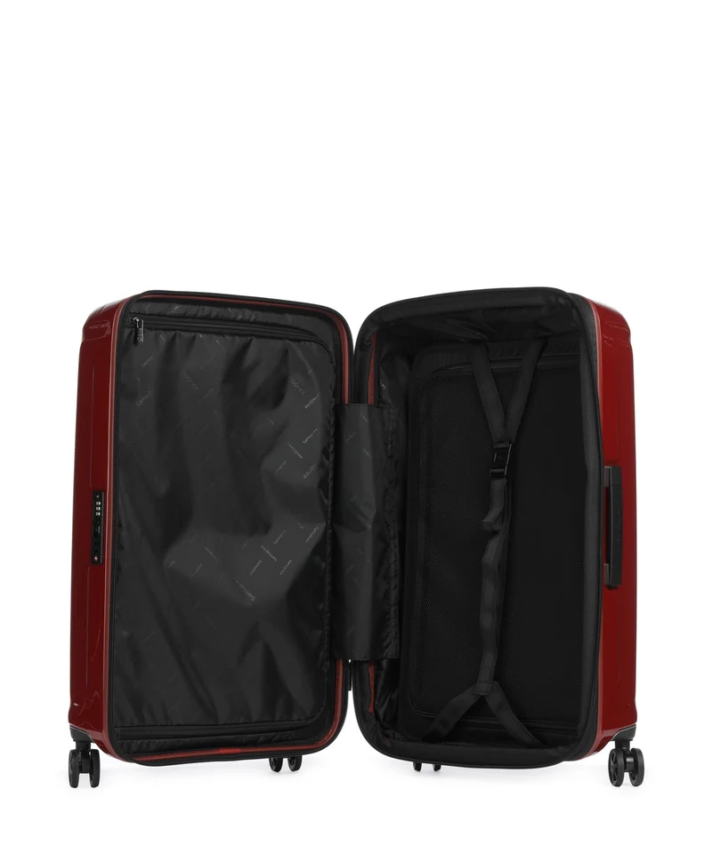 Samsonite Nuon Valise 4 roues metallic red