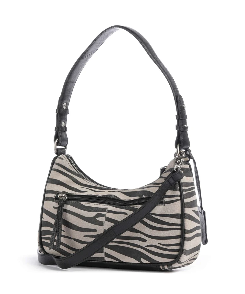Burkely Animo Sac porté épaule zebra