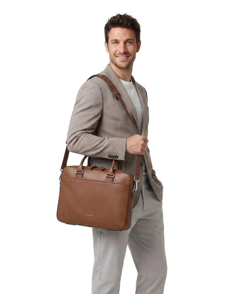 Tiger of Sweden Bosun Porte-document cognac
