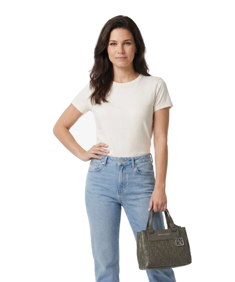 Armani Exchange Liz Monogram S Sac à main savanna