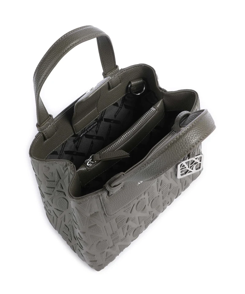 Armani Exchange Liz Monogram S Sac à main savanna