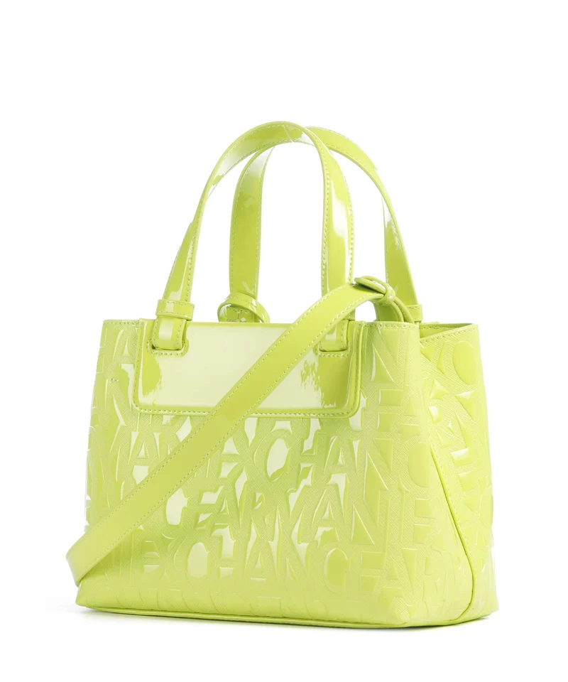 Armani Exchange Liz Patent S Sac à main crystal citrus