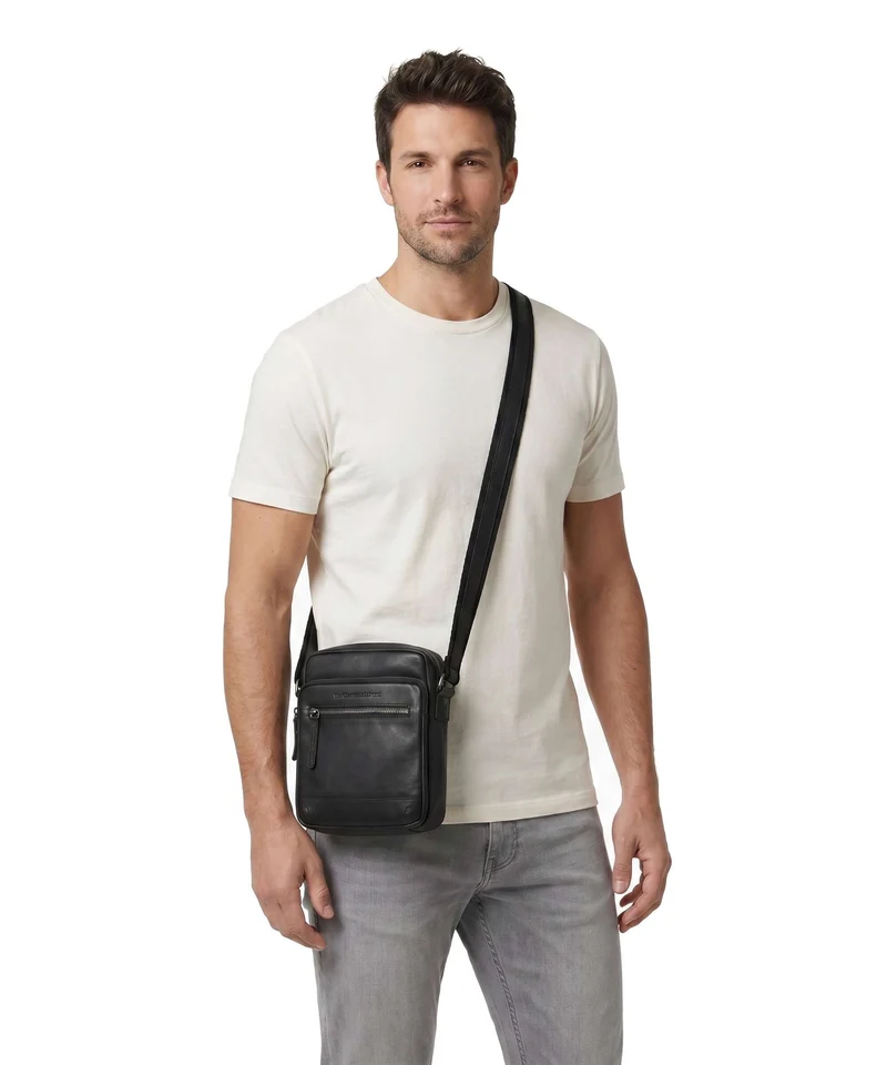 The Chesterfield Brand Birmingham Sac bandoulière black