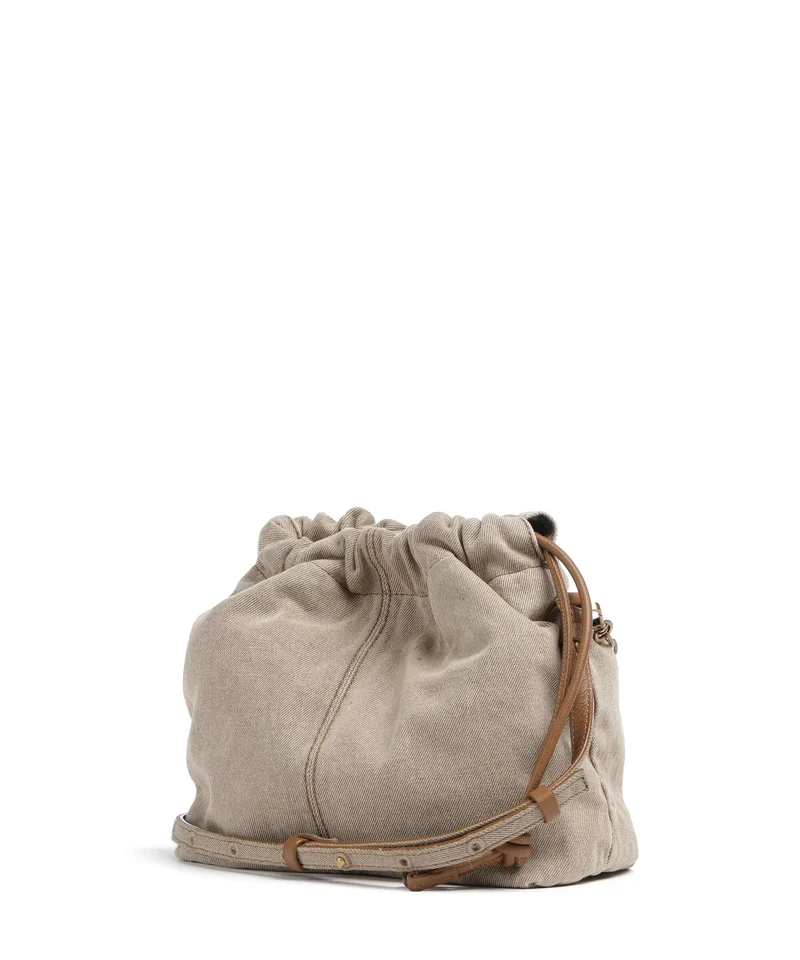 Liebeskind Lya II Denim S Sac seau beige