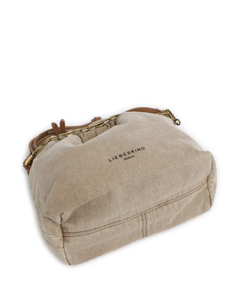 Liebeskind Lya II Denim S Sac seau beige