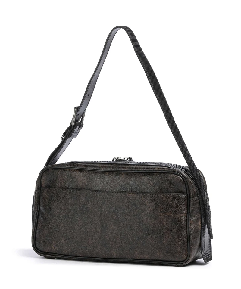 Liebeskind Juno Vintage PU M Sac porté épaule deep soil