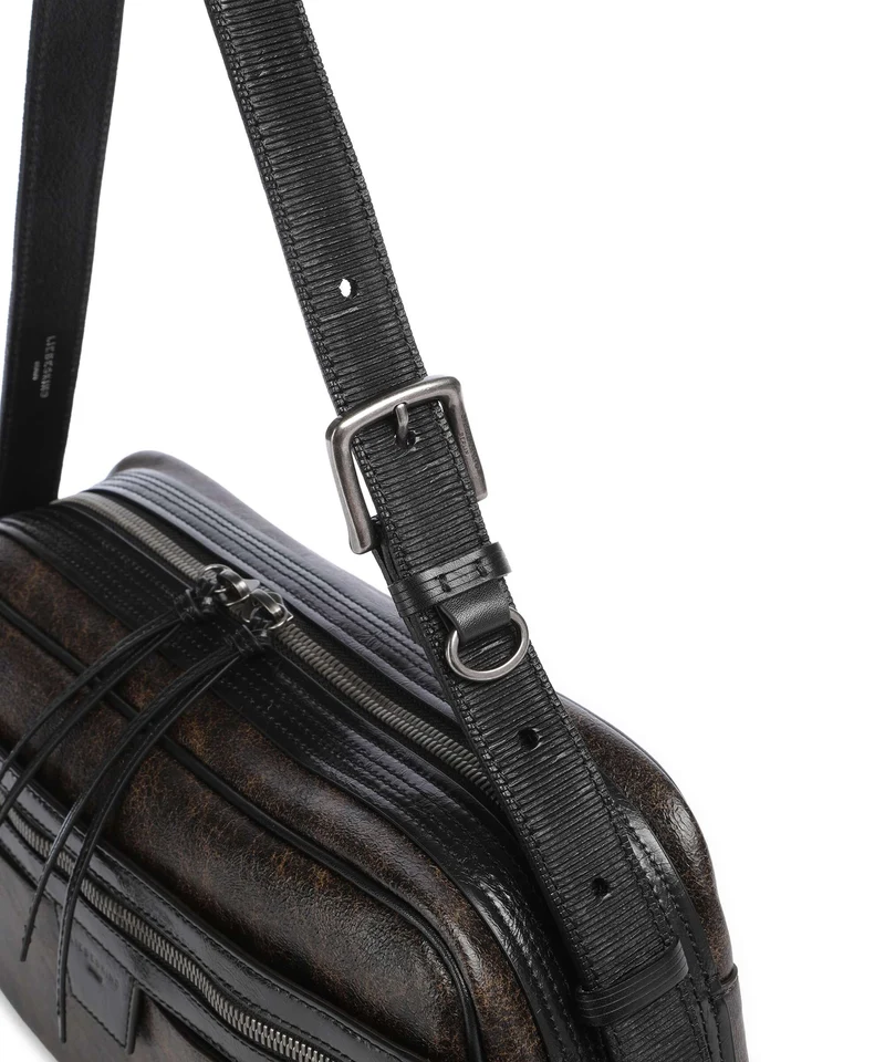 Liebeskind Juno Vintage PU M Sac porté épaule deep soil
