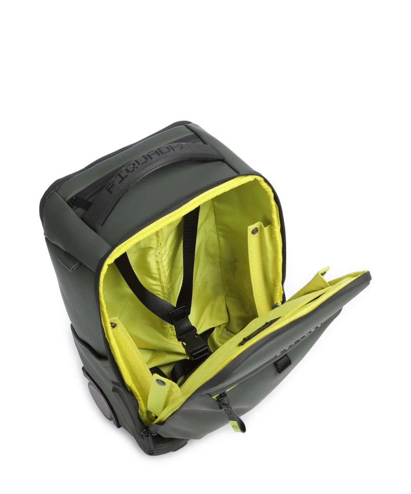 Piquadro Corner Sac à dos à roulettes sage green