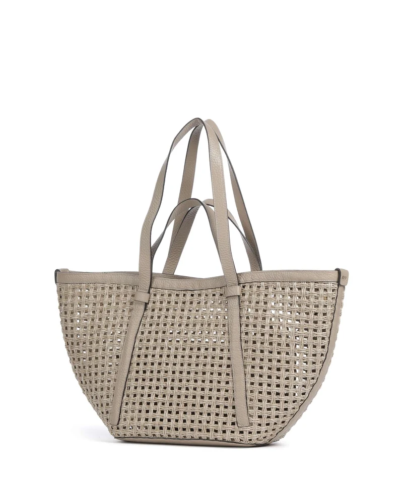 Abro Raffia Net Cosmo Large Cabas sahara