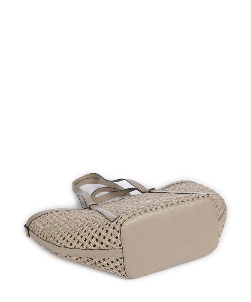 Abro Raffia Net Cosmo Large Cabas sahara