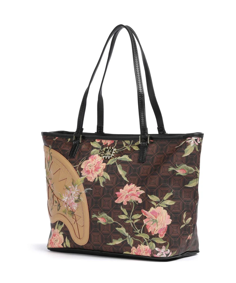 Sprayground AI Henny Floral Cabas brown