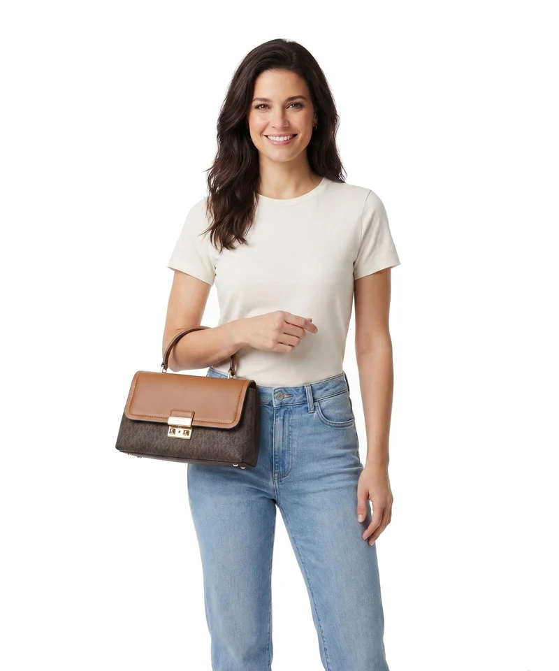 Michael Kors Tribeca Medium Sac à main brown/acorn