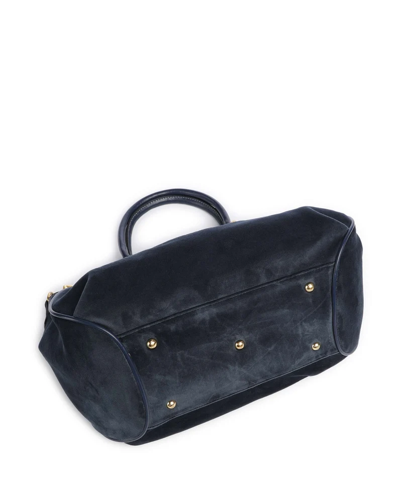 Juicy Couture Twig Narrative Velvet L Cabas blue depths