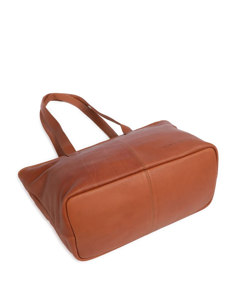 The Chesterfield Brand Wax Pull Up Cow Monza Cabas cognac