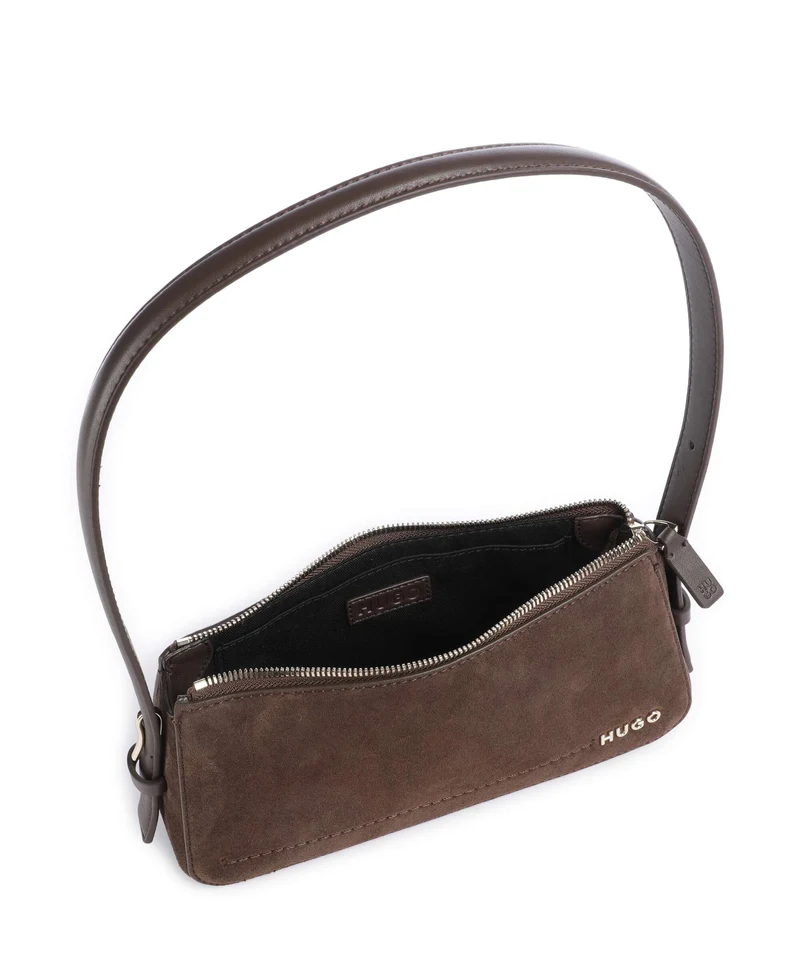 Hugo Yorih Sac porté épaule dark brown