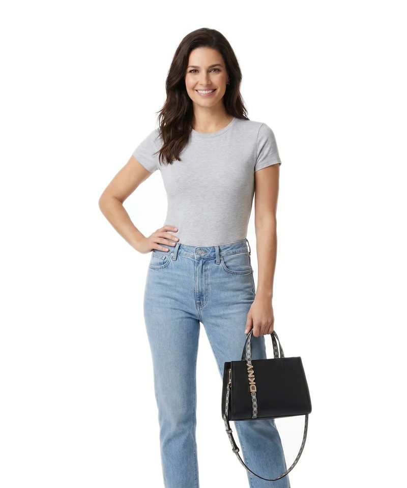 DKNY Avril Small Sac à main black/gold