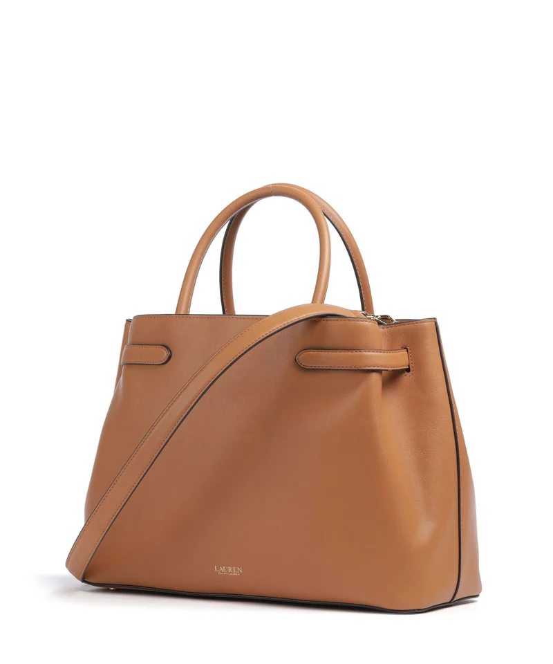 Lauren Ralph Lauren Blaike Large Sac à main classic caramel