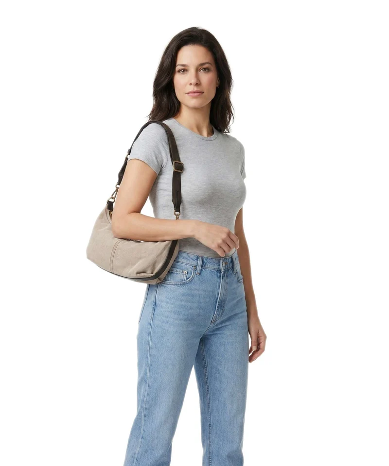 Liebeskind Paris Denim S Sac fourre-tout beige