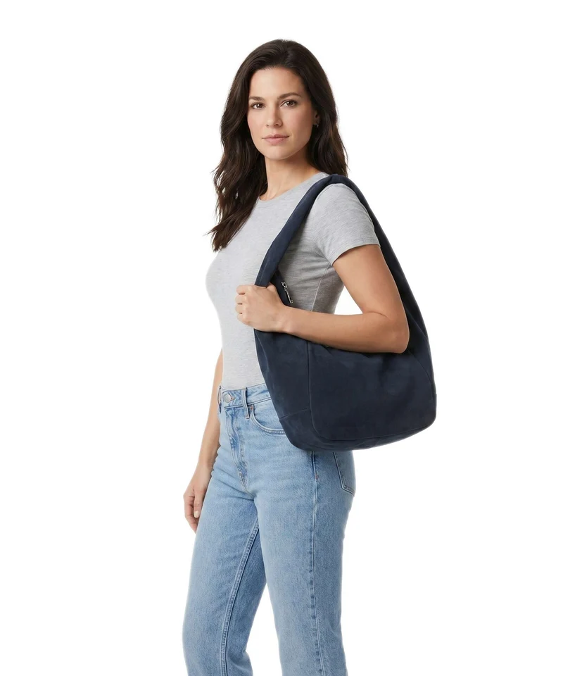 Liebeskind Farrah II Suede M Sac fourre-tout peacoat