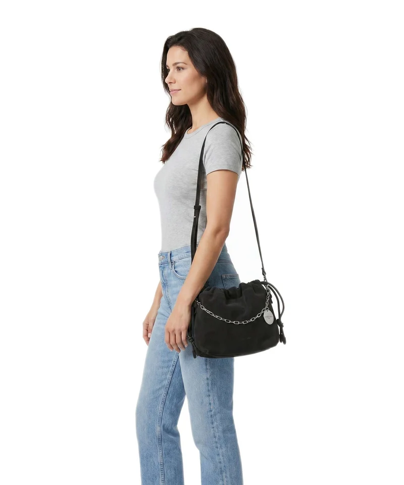 Liebeskind Lya II Hydro Suede S Sac seau deep soil