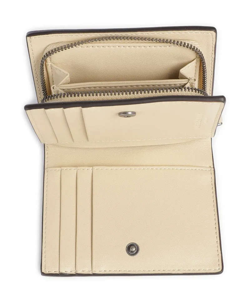 Liebeskind Thea Audrey Recycled Lack Distressed M Portefeuille biscotti