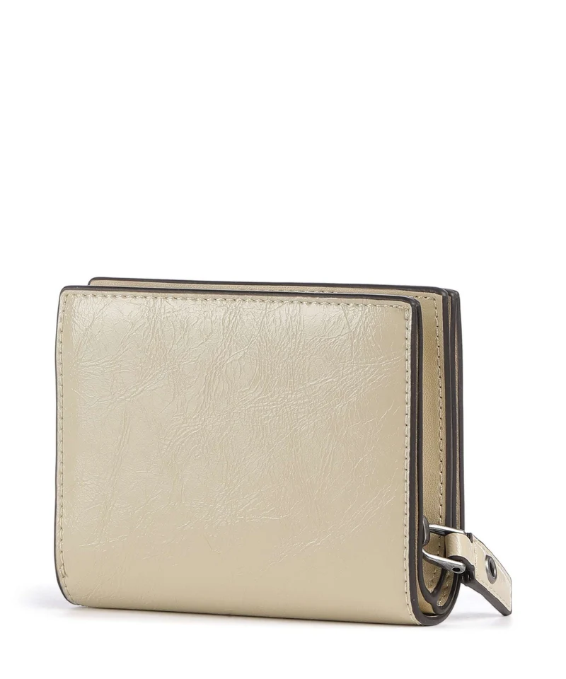 Liebeskind Thea Audrey Recycled Lack Distressed M Portefeuille biscotti