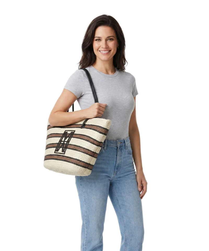 Marc O'Polo Jana Cabas light raffia