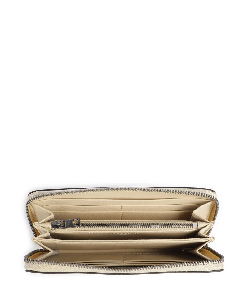 Liebeskind Sally Audrey Recycled Lack Distressed Portefeuille biscotti