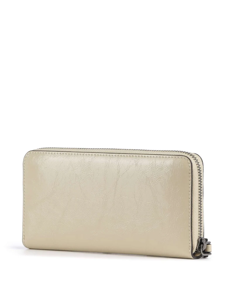 Liebeskind Sally Audrey Recycled Lack Distressed Portefeuille biscotti