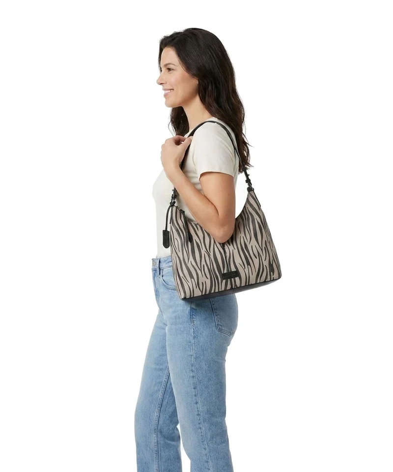 Burkely Animo Sac fourre-tout zebra