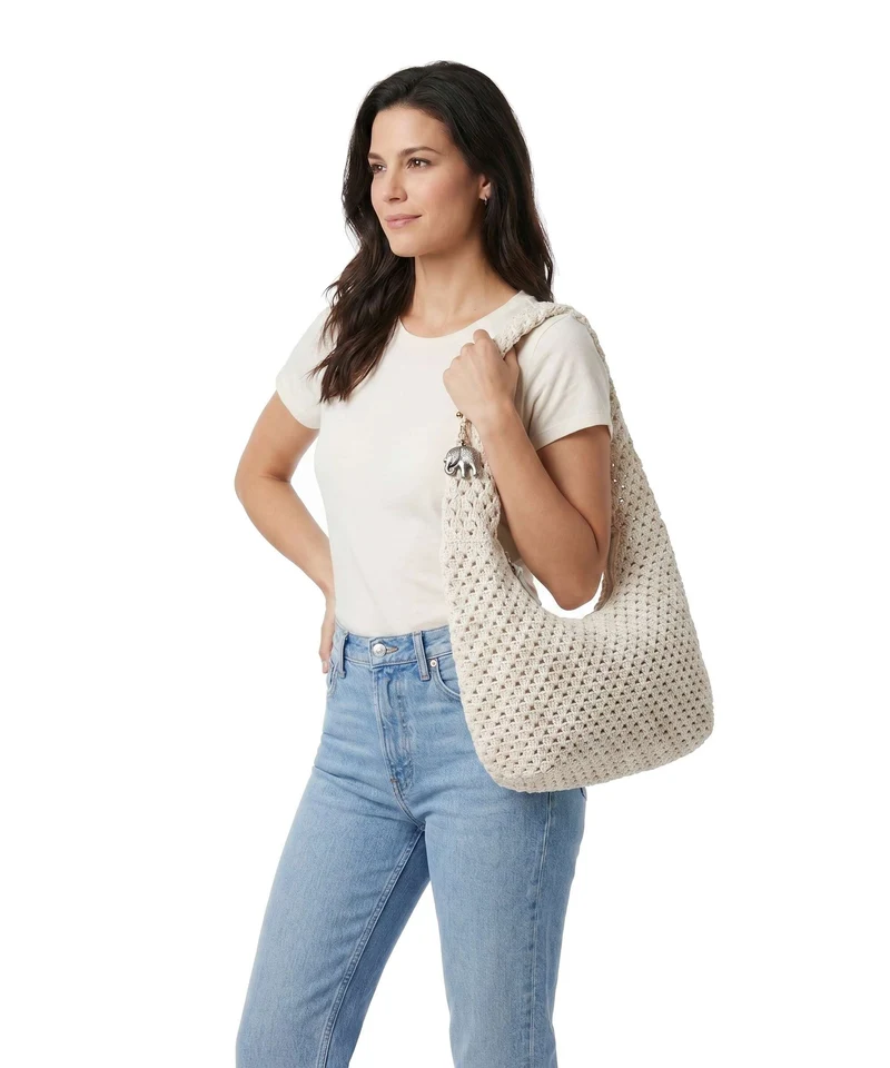 Anokhi Sac fourre-tout beige