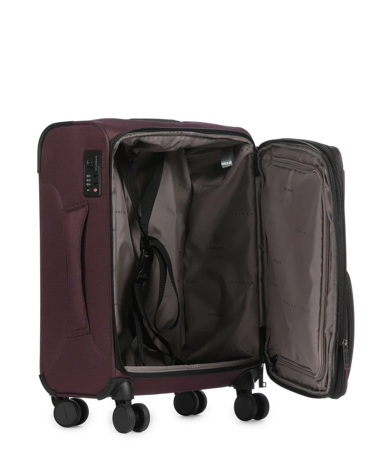 Stratic Bendigo Light+ Valise 4 roues aubergine