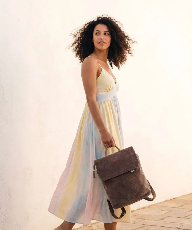 Zwei Mademoiselle.M MR13 Sac à dos cord/wood