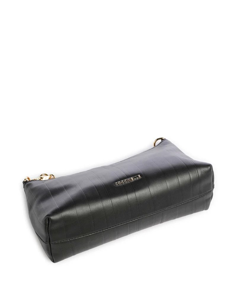 Coccinelle Aura Plisse Sac porté épaule noir