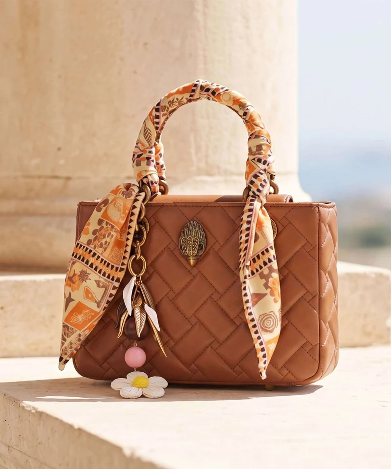 Kurt Geiger Kensington Square Sac à main tan combination