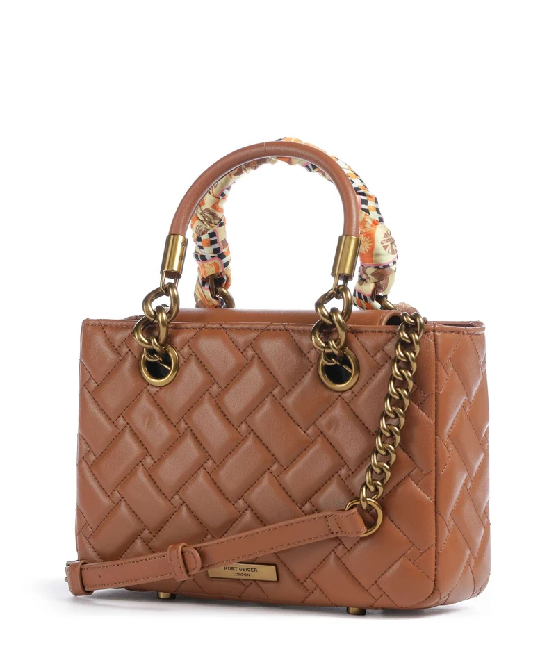 Kurt Geiger Kensington Square Sac à main tan combination