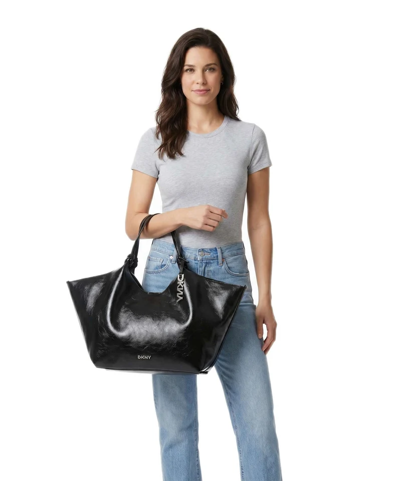 DKNY Paula Large Cabas black/silver