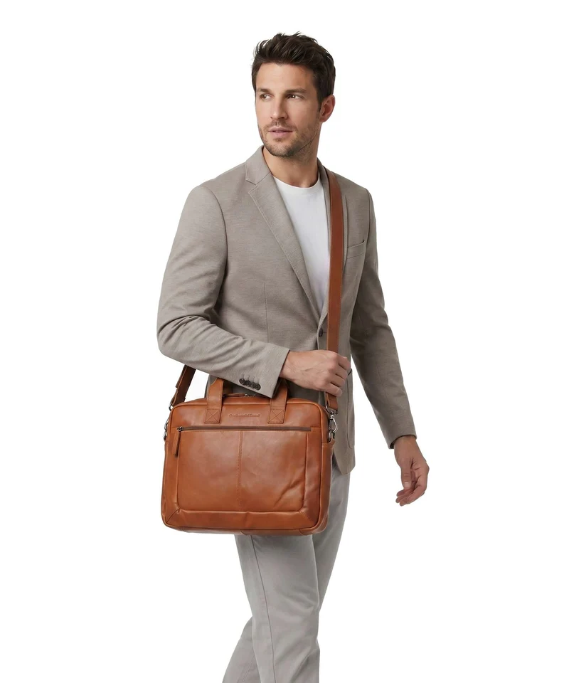 The Chesterfield Brand Calvi Porte-document cognac