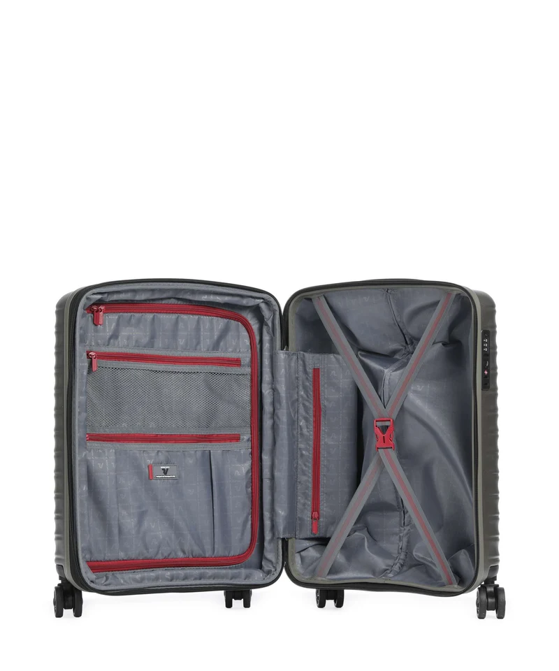 Roncato Wave DLX Valise 4 roues champagne