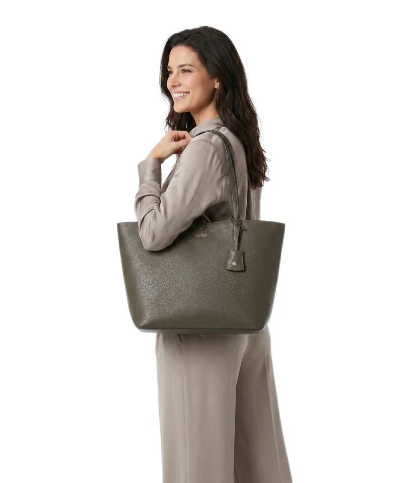 Lauren Ralph Lauren Medium Cabas botanic green/sage green