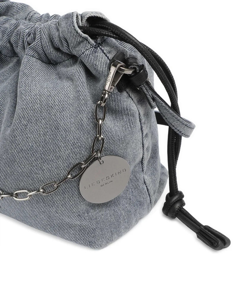 Liebeskind Lya II Denim S Sac seau blue denim