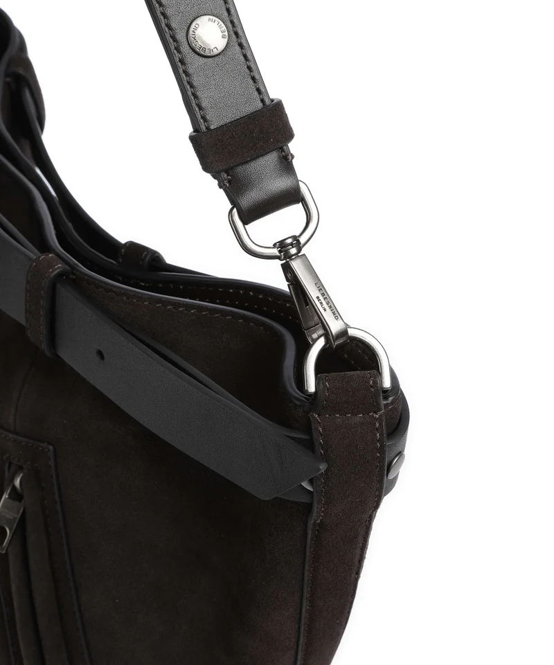 Liebeskind Zita Hydro Suede L Sac seau deep soil