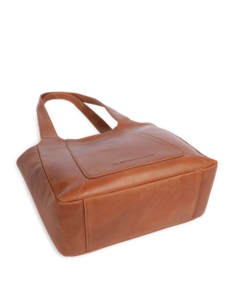 The Chesterfield Brand Wax Pull Up Cow Tofino Cabas cognac