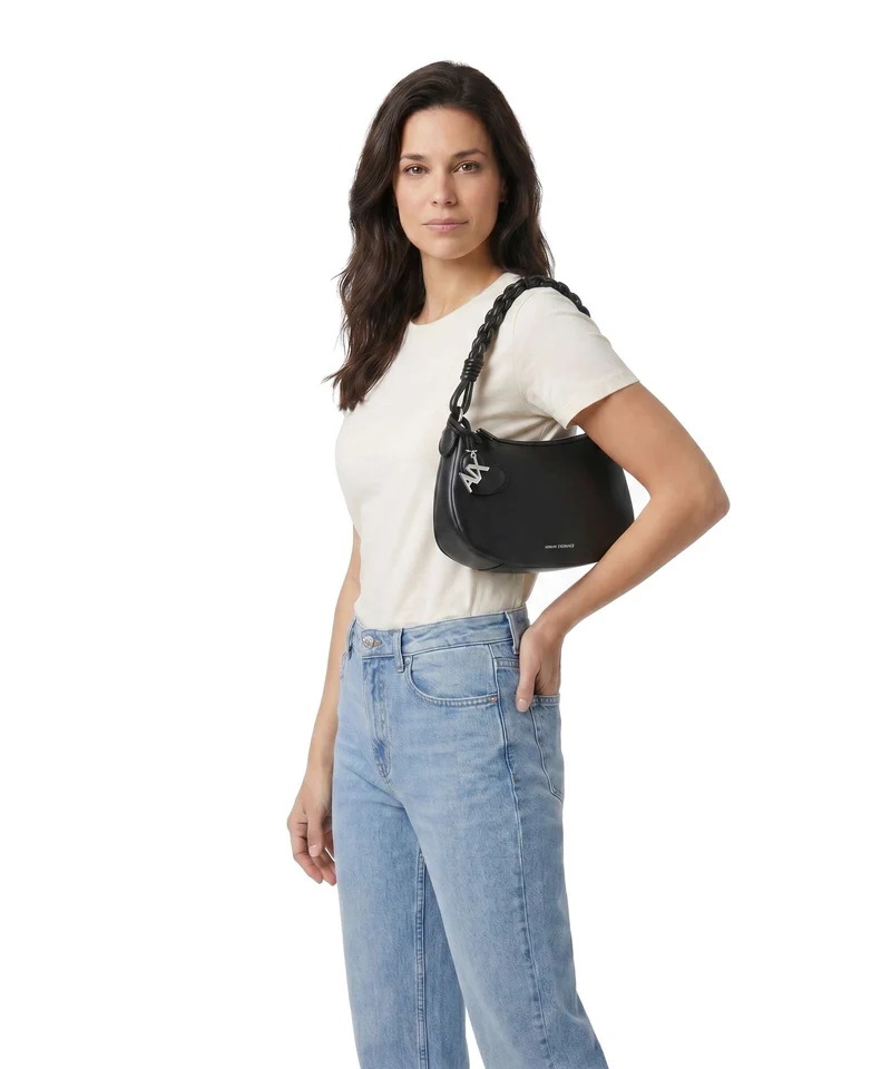 Armani Exchange Maya S Sac porté épaule black