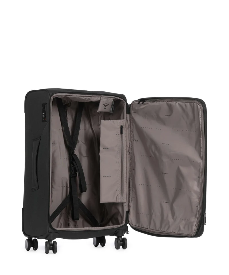Stratic Bendigo Light+ Valise 4 roues black
